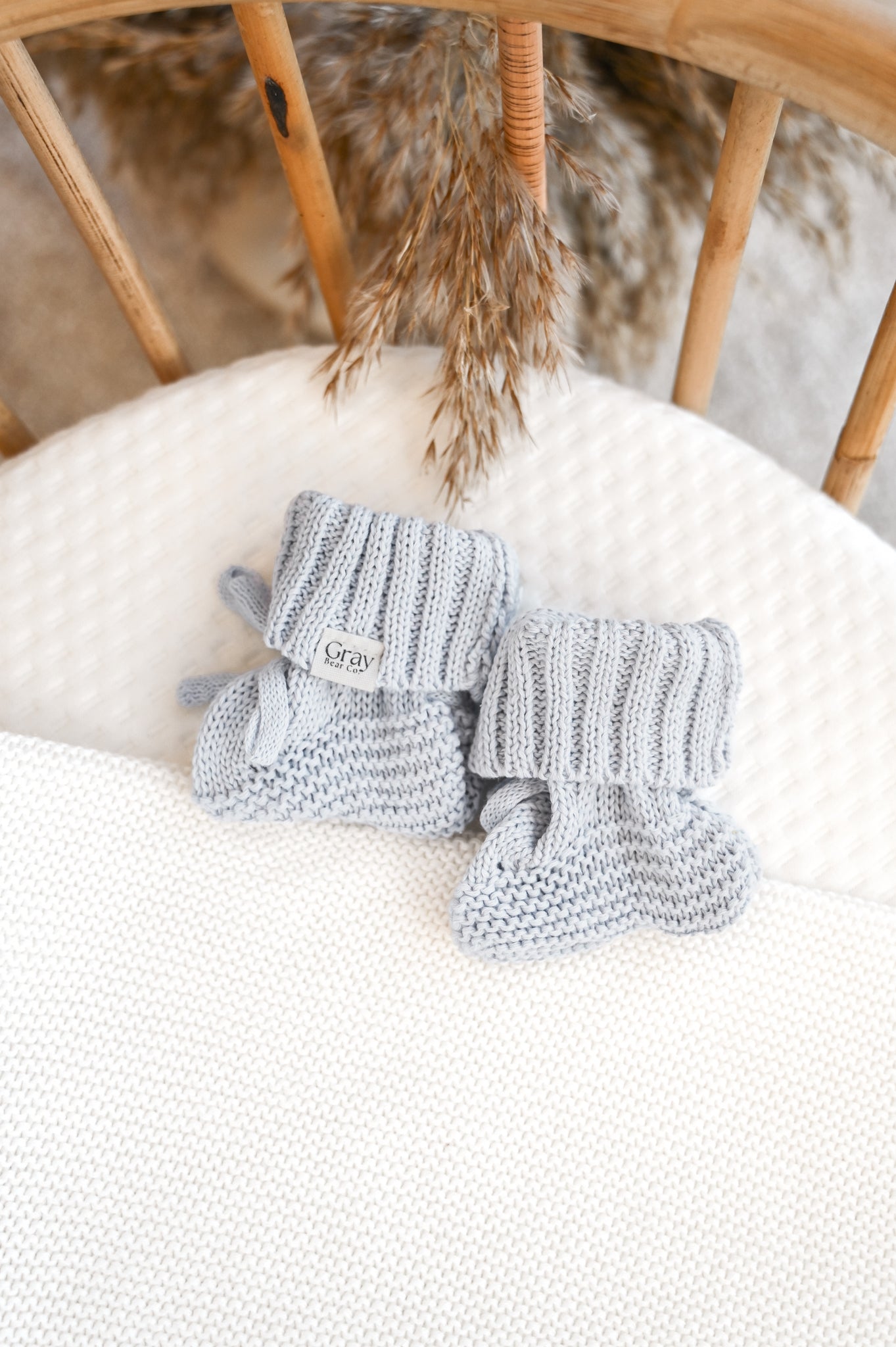 Socks / Booties | Powder Blue