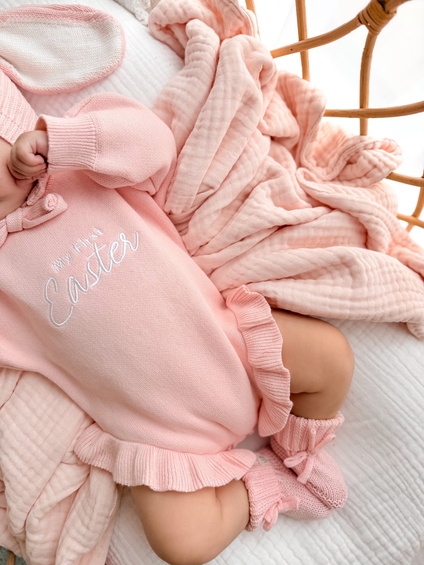 Blossom Pink Romper | Easter Collection