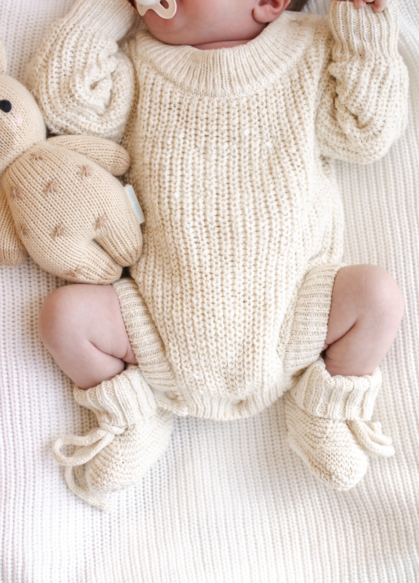 Textured Romper | Sand