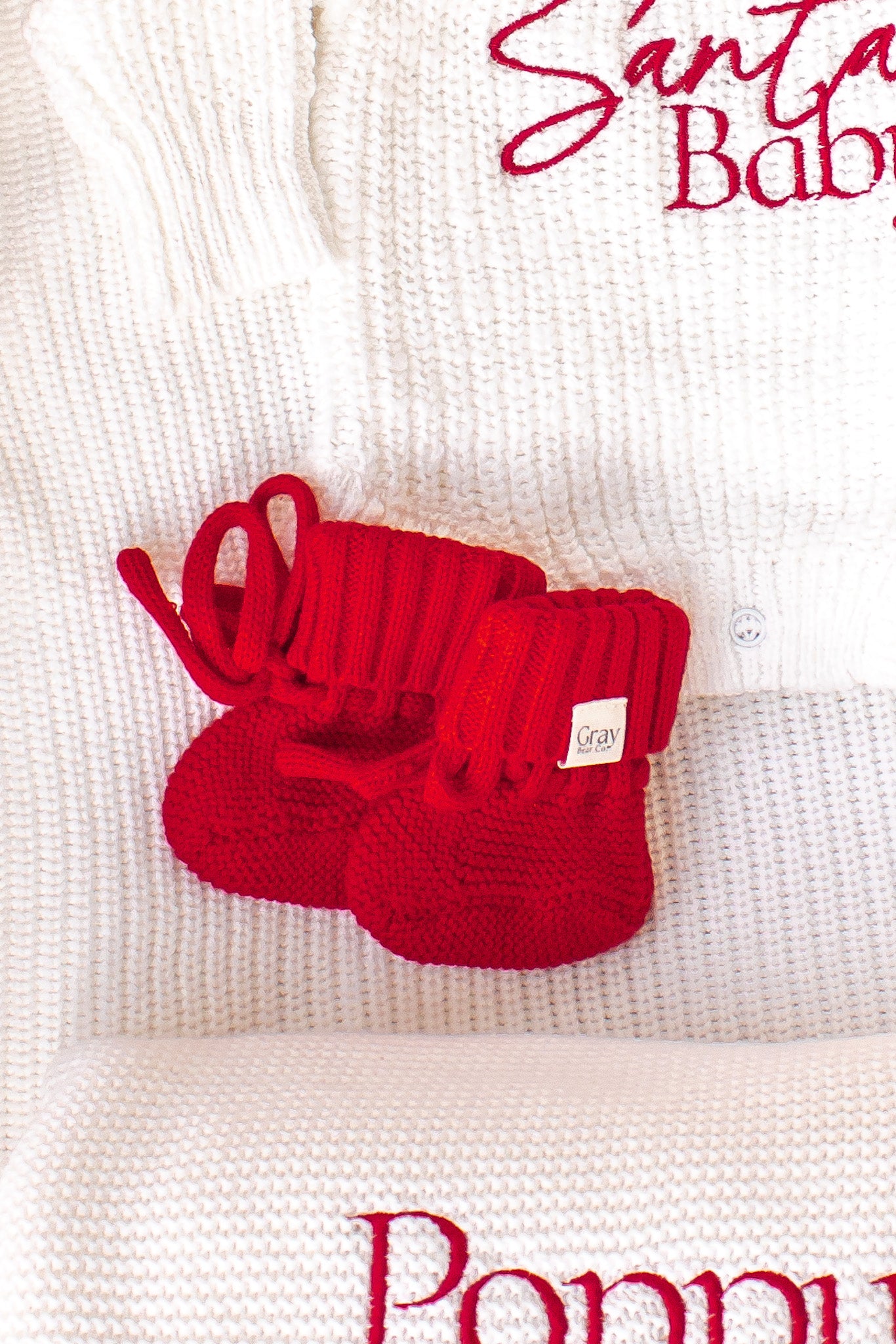 Red Booties / Socks | Christmas Collection