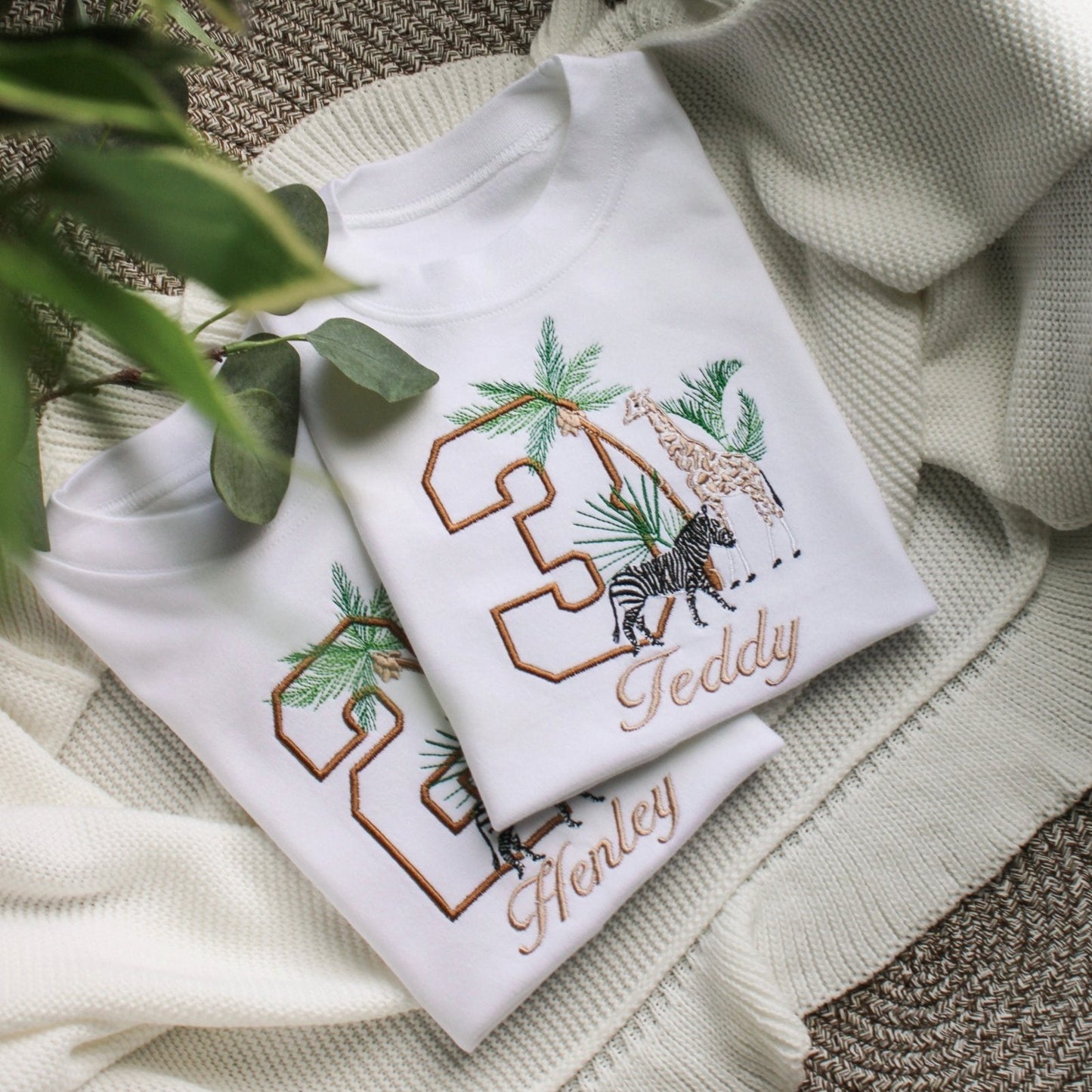 Kids Safari Birthday Tee / Sweatshirt