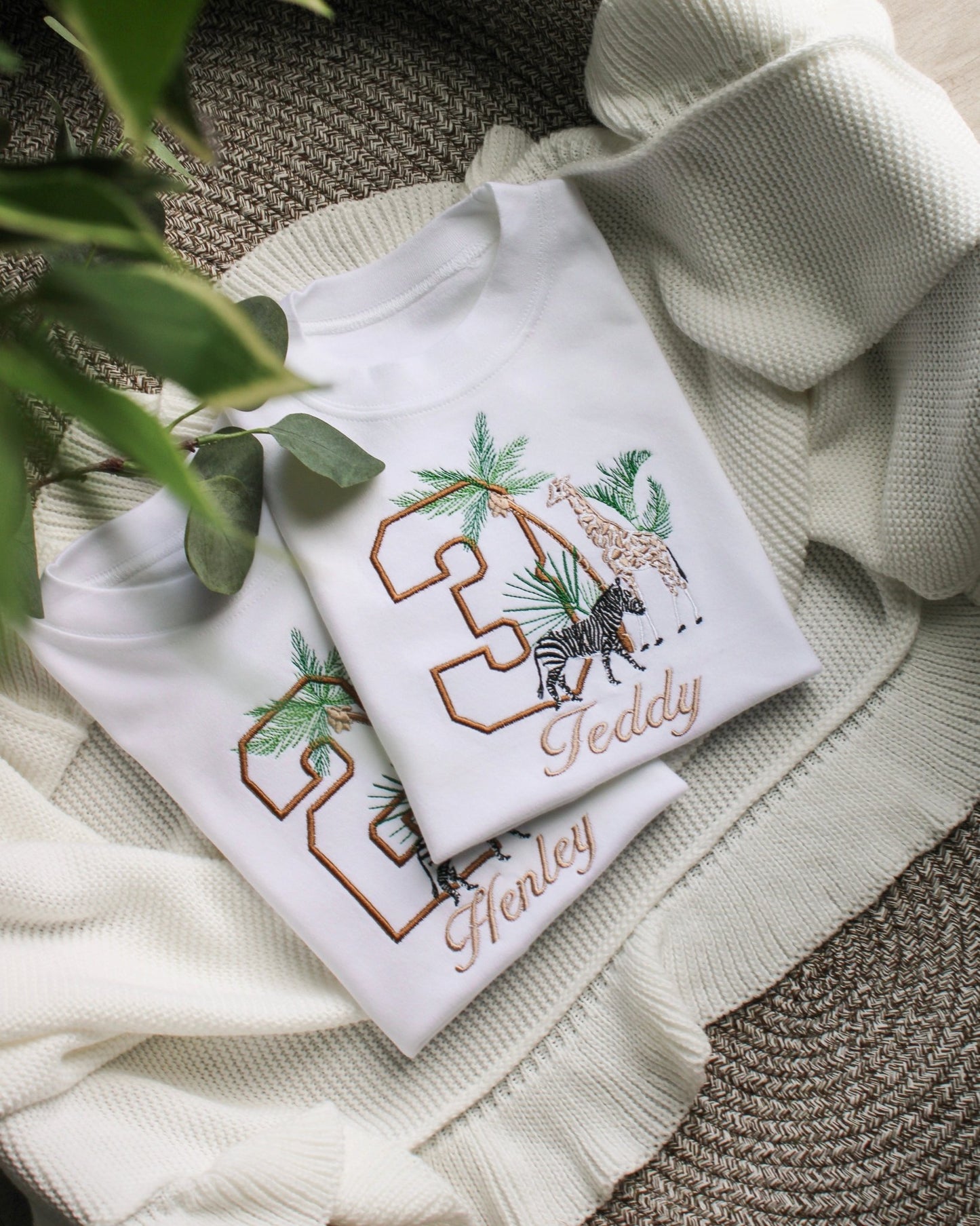 Kids Safari Birthday Tee / Sweatshirt