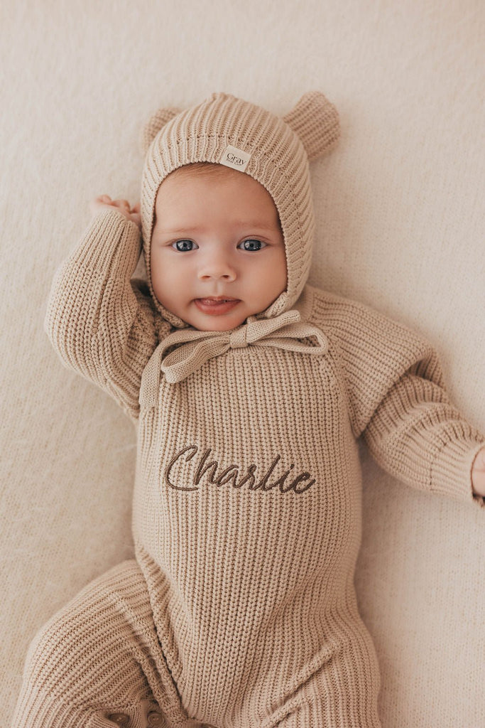 Personalised Full Length Romper | Fawn