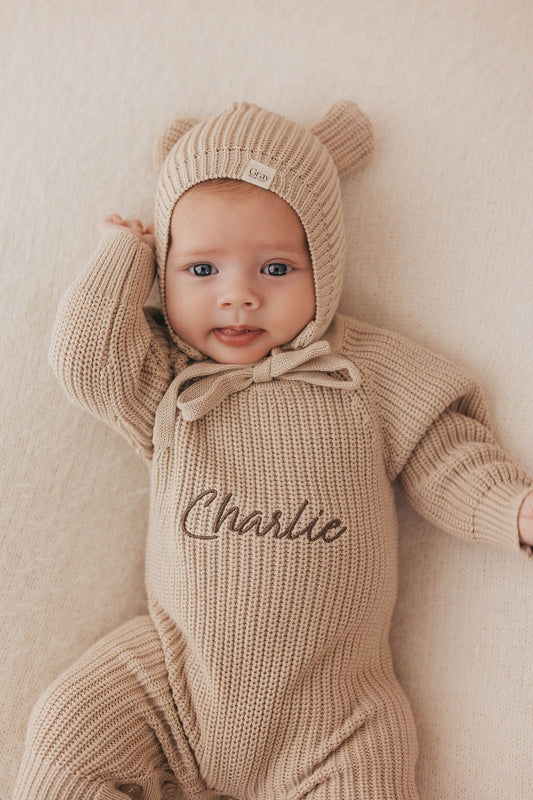 Personalised Full Length Romper | Fawn