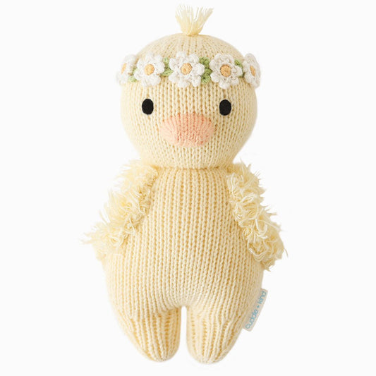 Baby duckling (ivory floral) | Cuddle + Kind