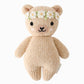 Baby honey bear (ivory floral) | Cuddle + Kind