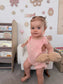 Blossom Pink Bow Romper