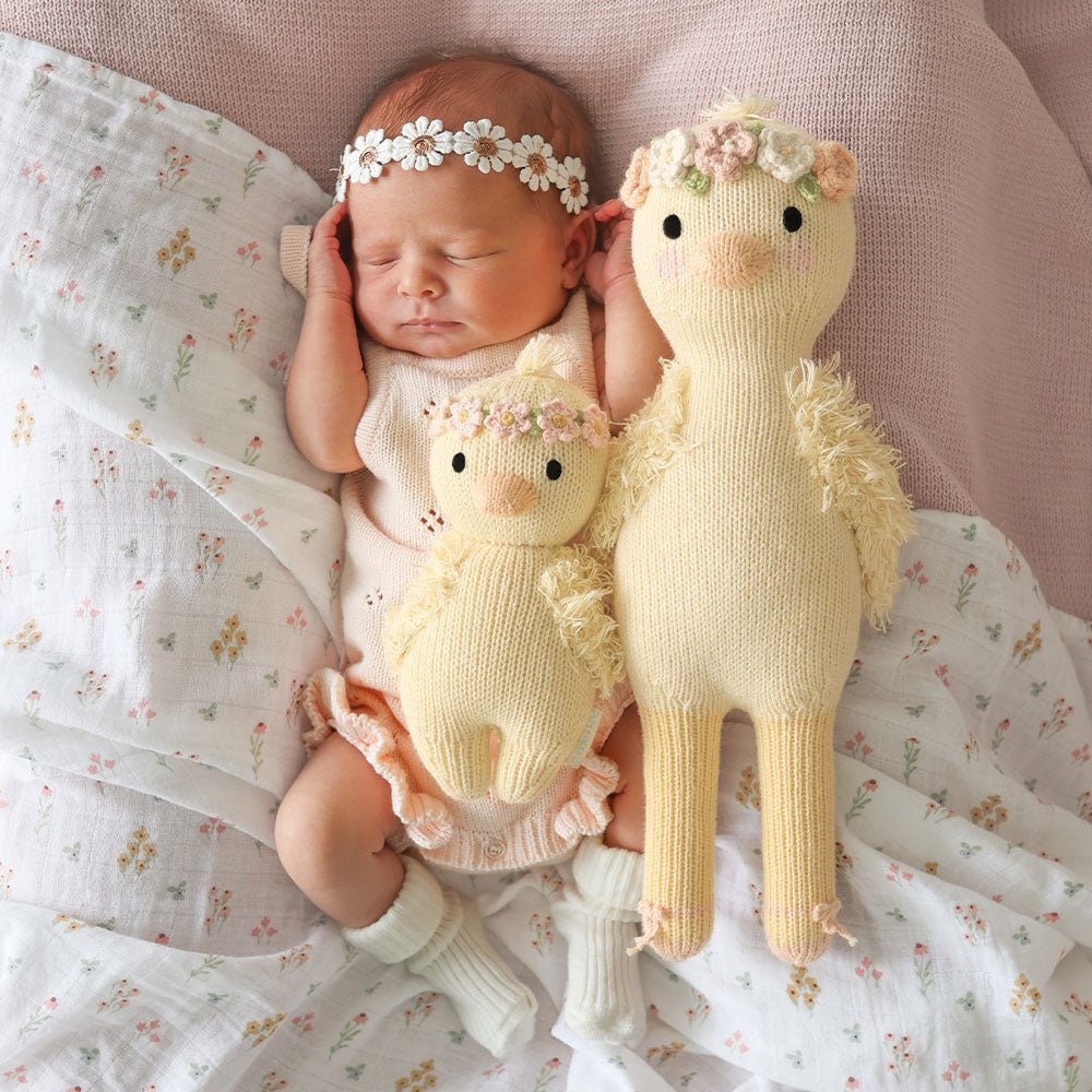 Baby duckling (Blush floral) | Cuddle + Kind