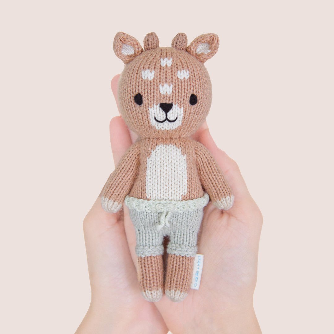 Tiny Elliott the fawn  | Cuddle + Kind