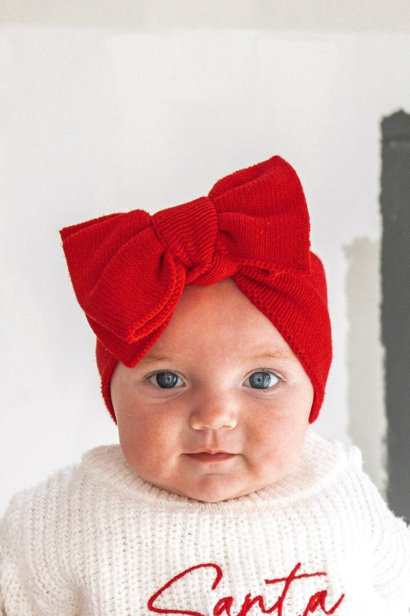 Red Head bow | Christmas Collection