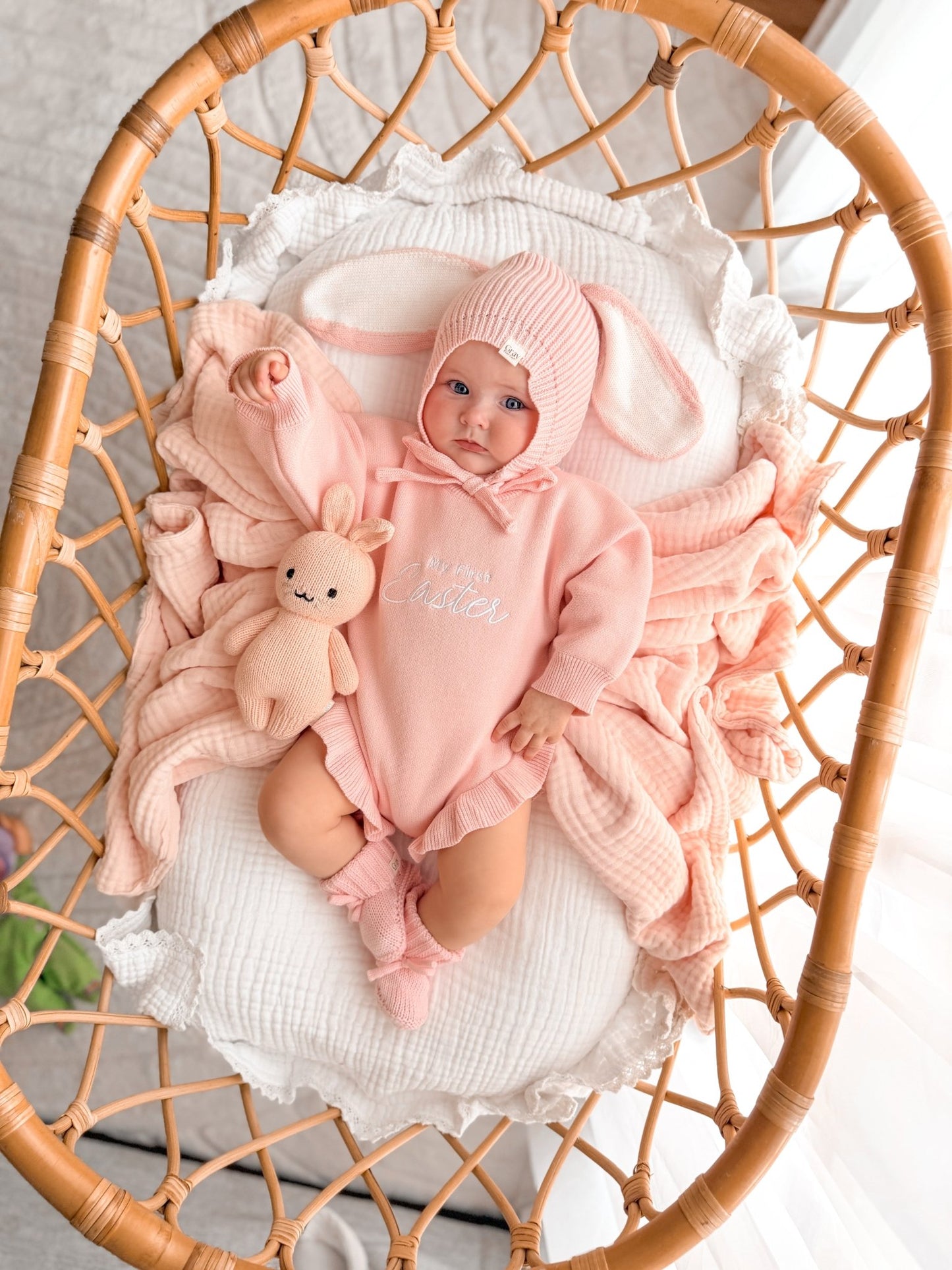 Blossom Pink Romper | Easter Collection