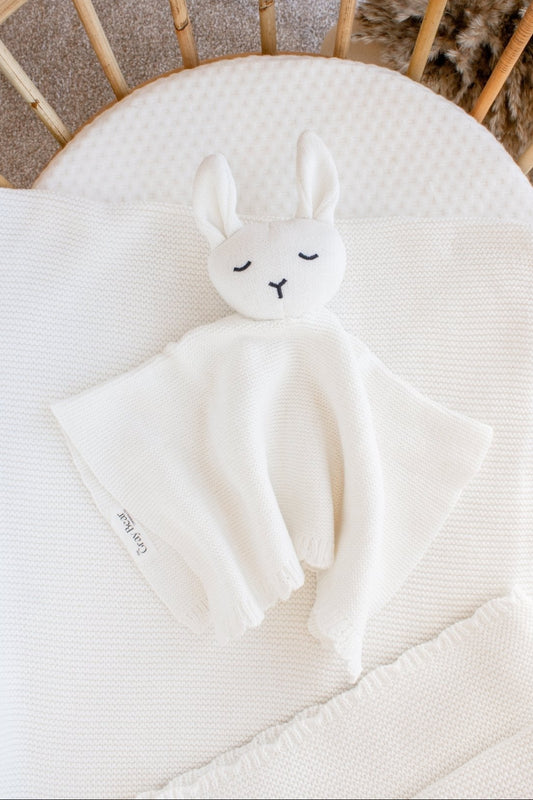 Bunny Comforter | White