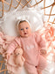 Personalised Full Length Romper | Blossom Pink