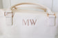 Luxury Leather Embroidered Initial Bag