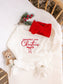 Personalised First Christmas Ruffle Romper