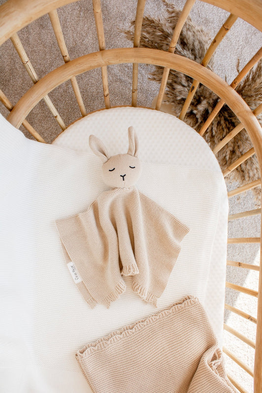 Bunny Comforter | Soft Beige