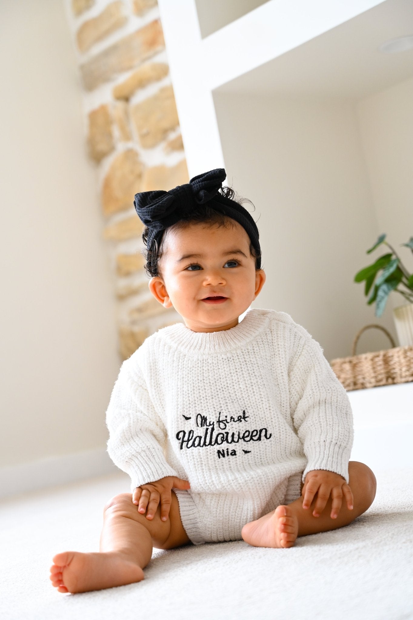 Personalised my first Halloween Romper