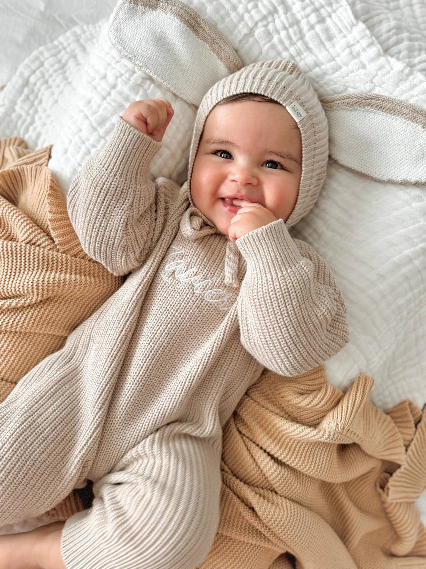 Personalised Full Length Romper | Fawn