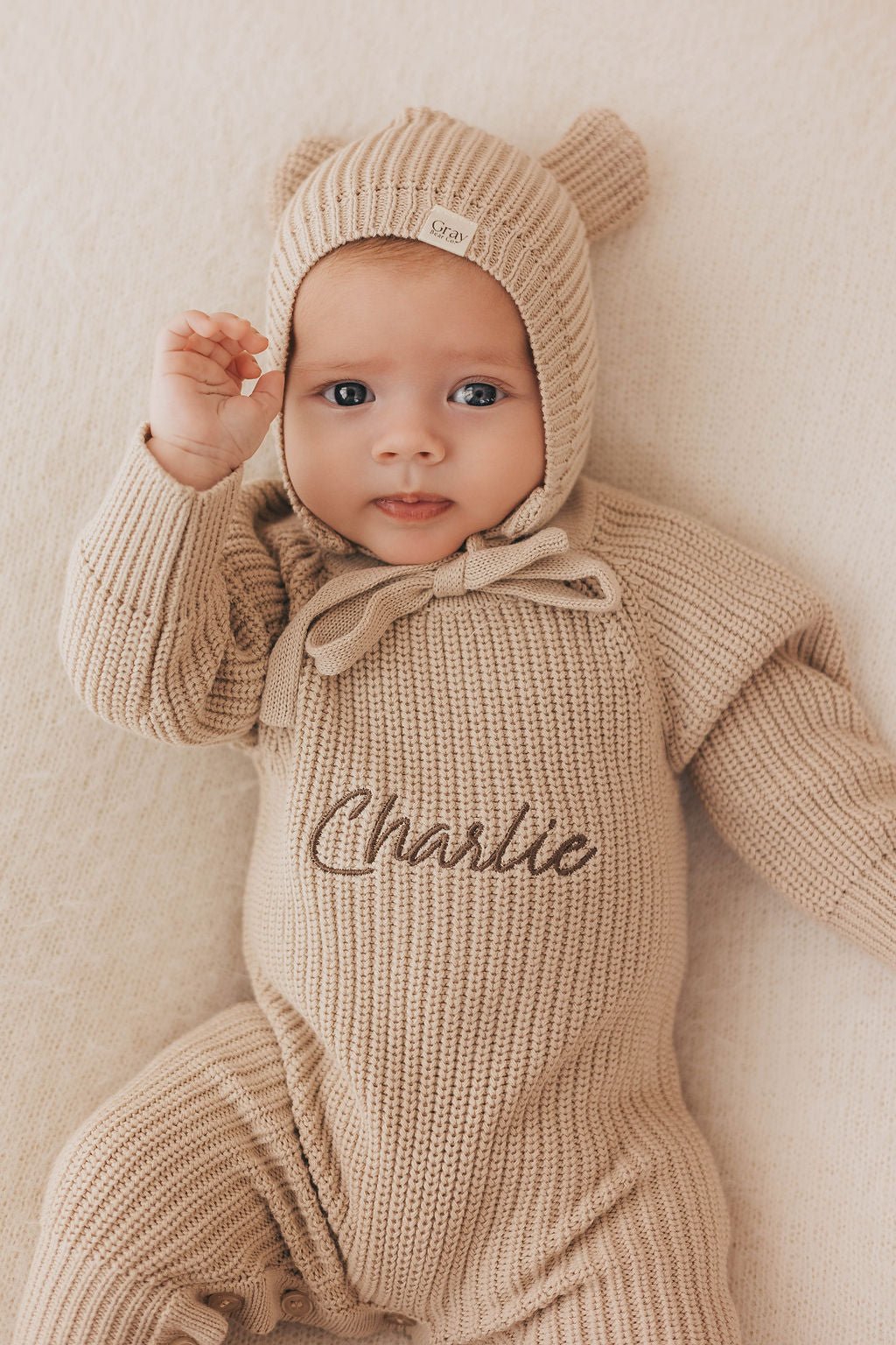 Personalised Full Length Romper | Fawn
