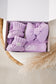 Personalised Purple Romper and accessories | 3 piece Bundle