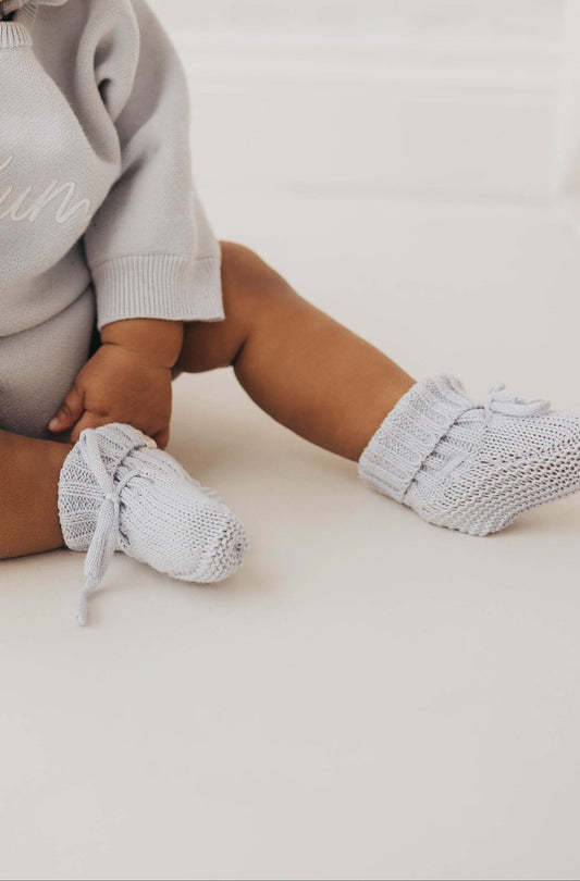 Socks / Booties | Powder Blue
