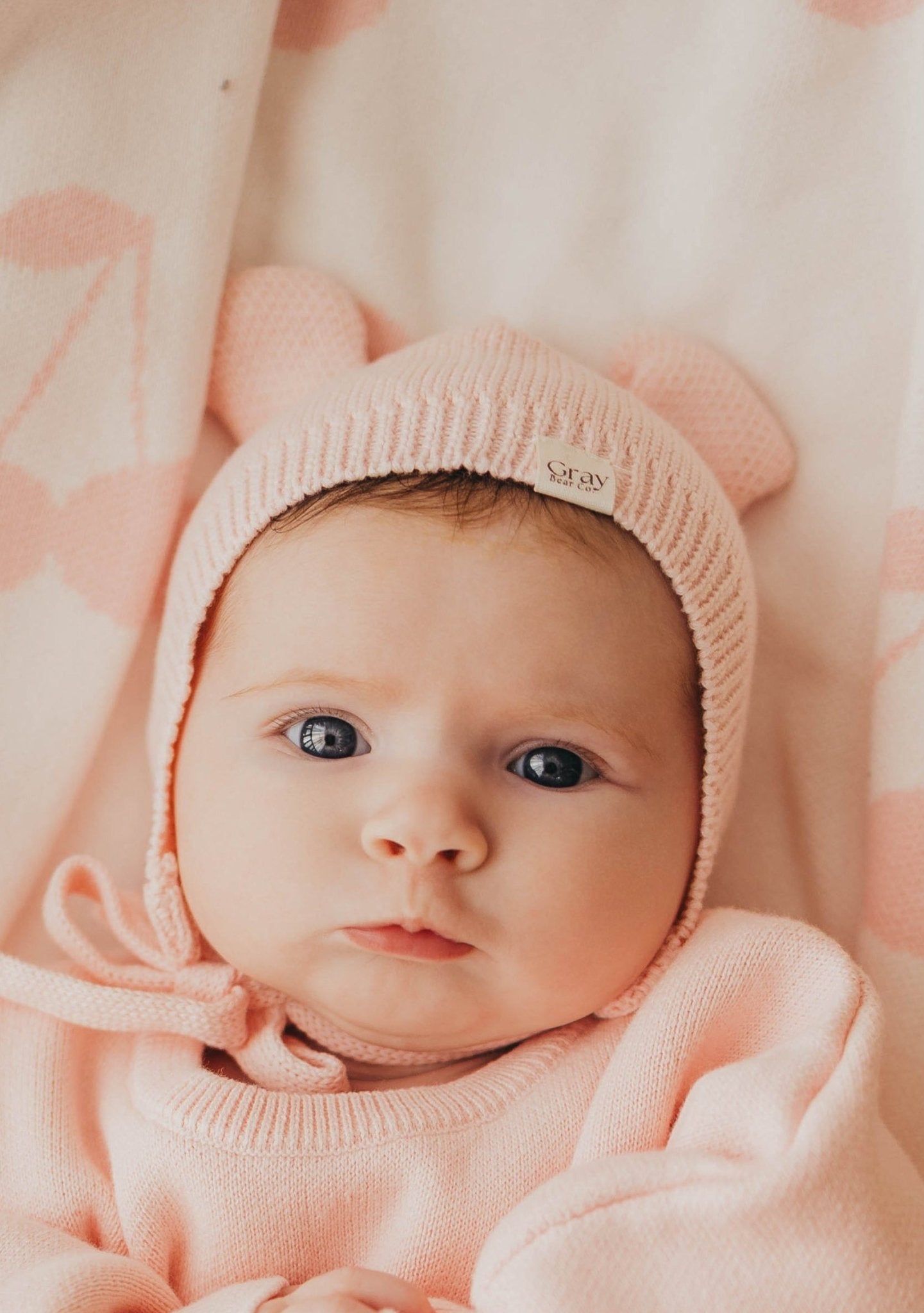 Bear Bonnet | Blossom Pink