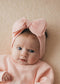 Knitted Head bow  | Blossom Pink