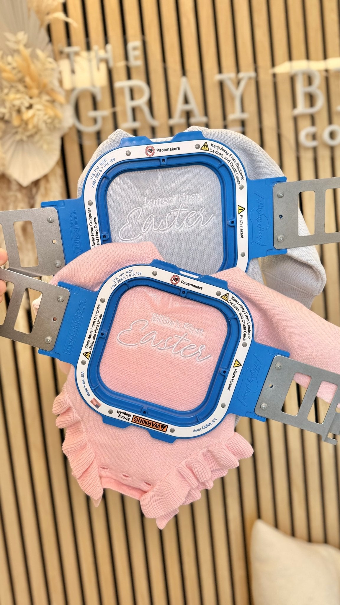 Powder Blue Romper | Easter Collection