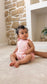 Blossom Pink Bow Romper