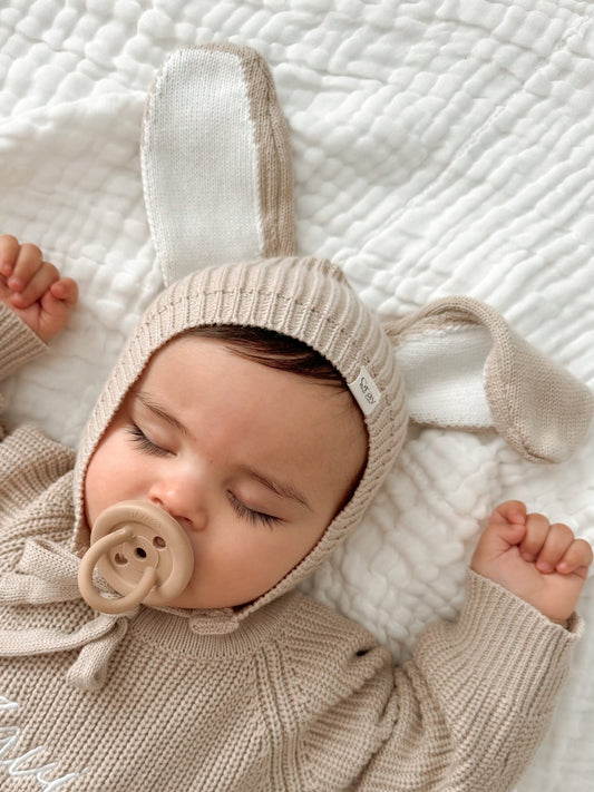 Bunny Rabbit Bonnet | Fawn