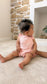 Blossom Pink Bow Romper