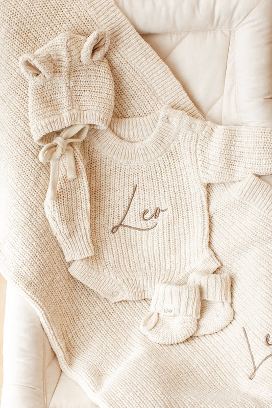 Textured Romper | Sand