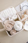 Boucle Nappy Caddy | Oatmeal