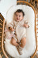 Ruffled Edge Wrap Romper | Fawn
