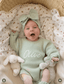 Personalised Unisex Romper | Sage Green