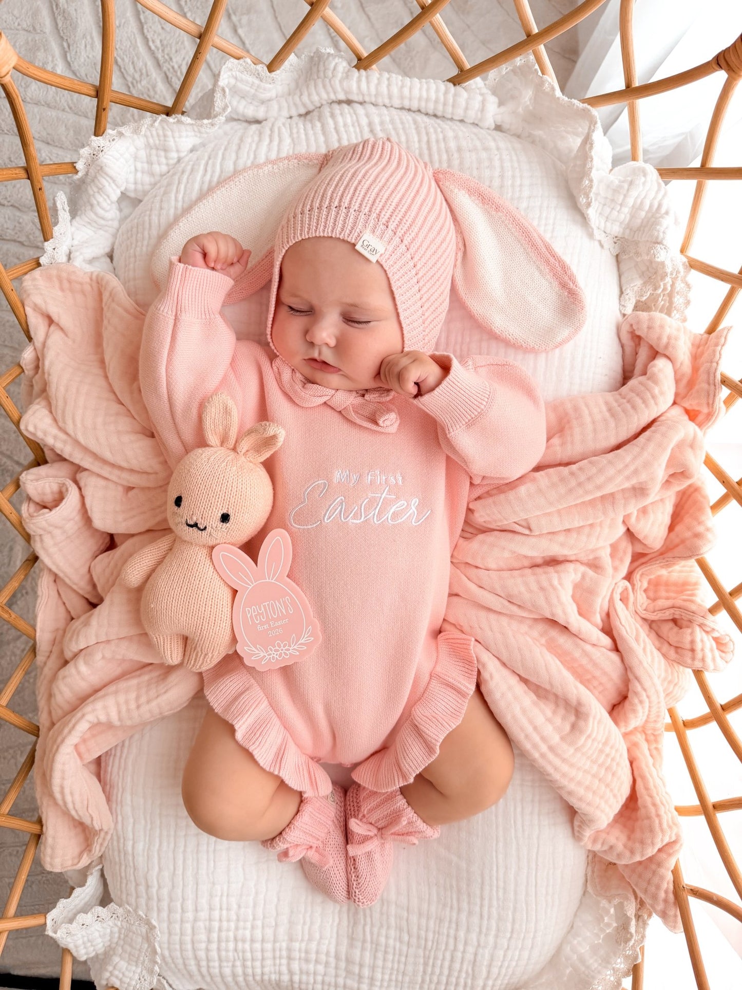 Blossom Pink Romper | Easter Collection