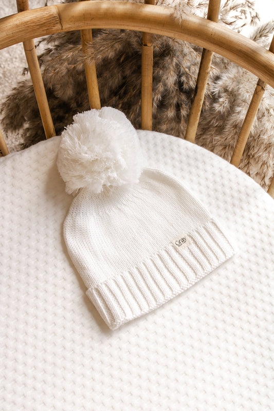 Bobble Hat | White