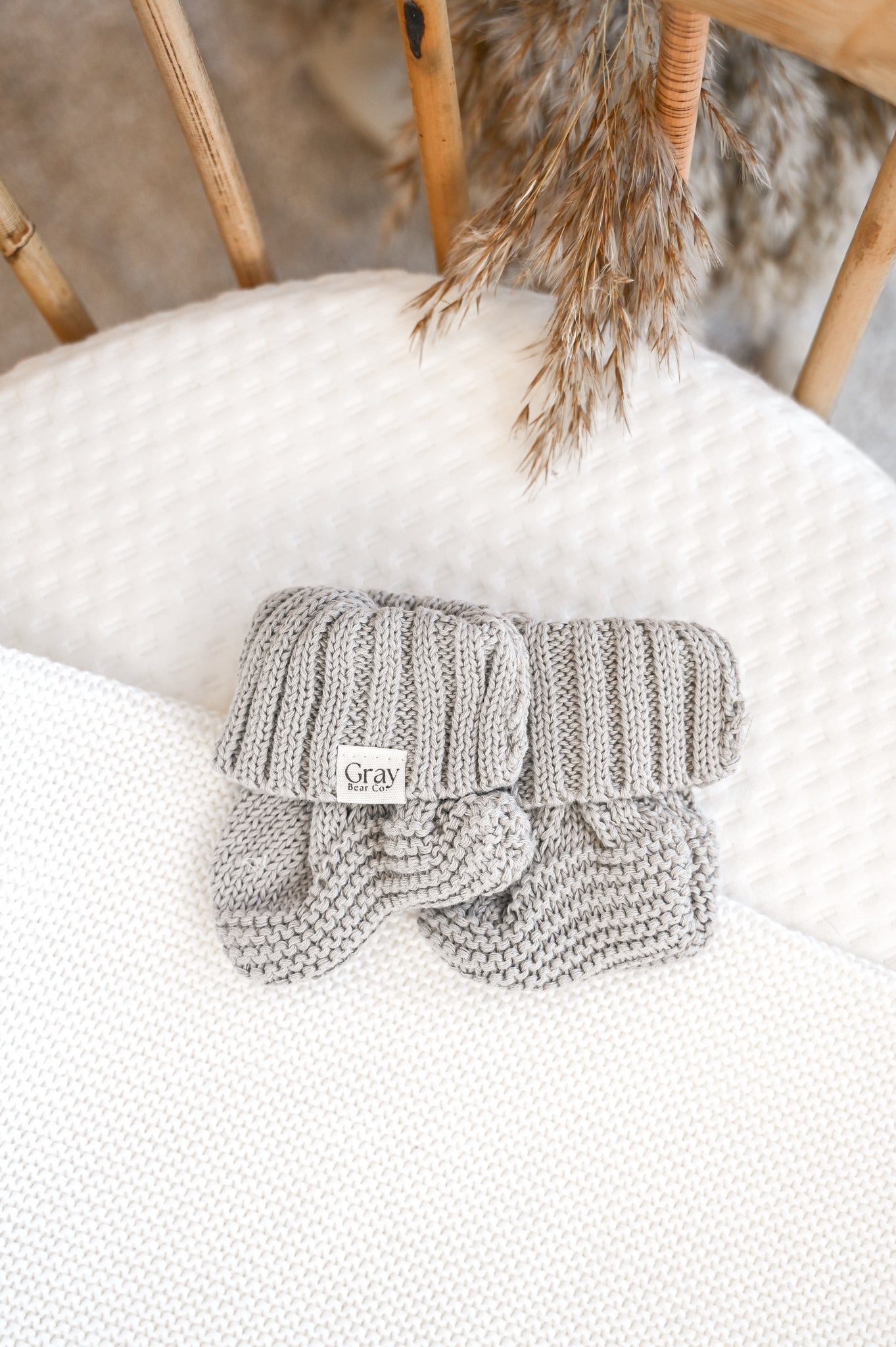 Socks / Booties | Stone Grey