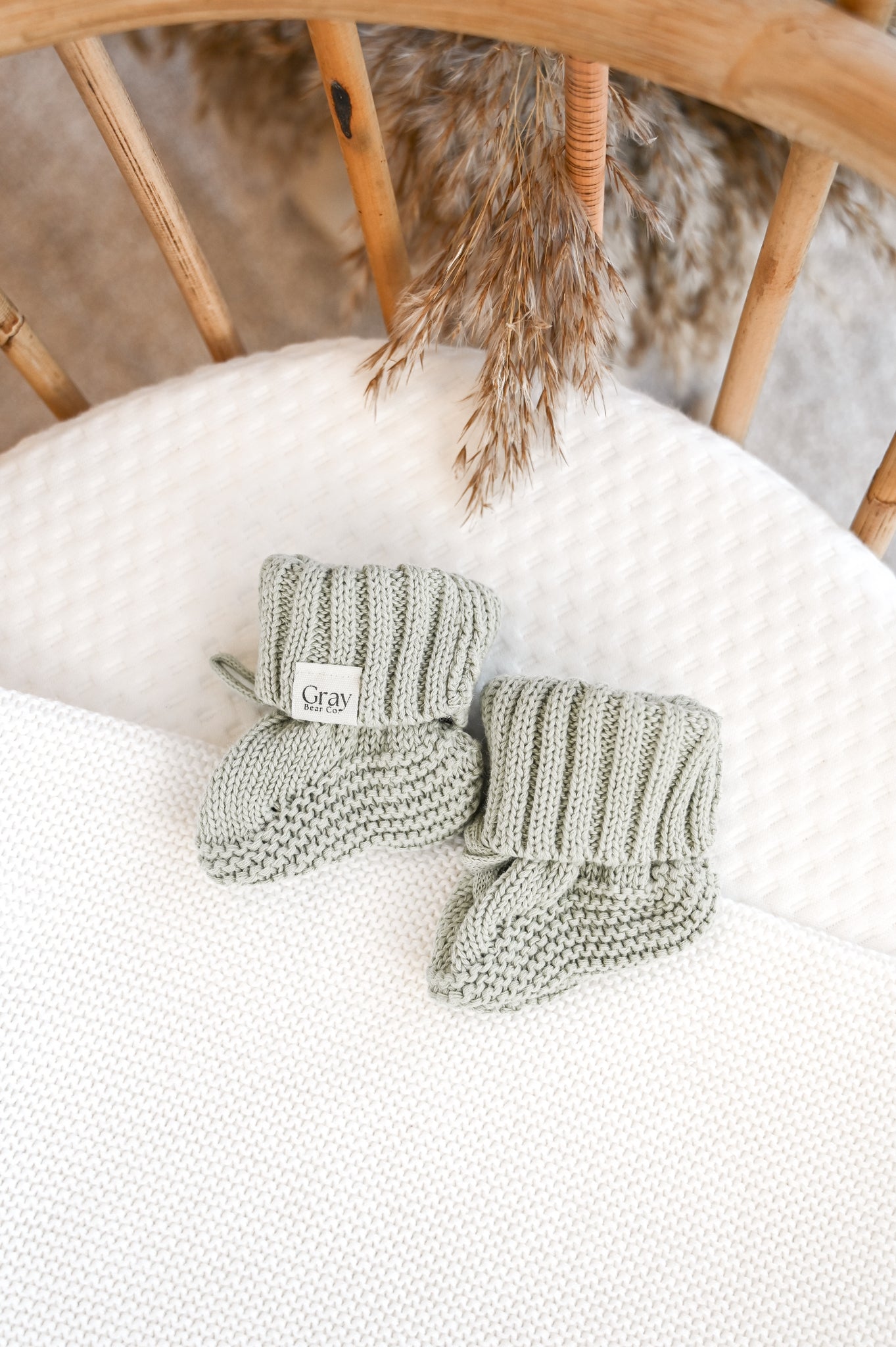 Socks / Booties | Sage Green