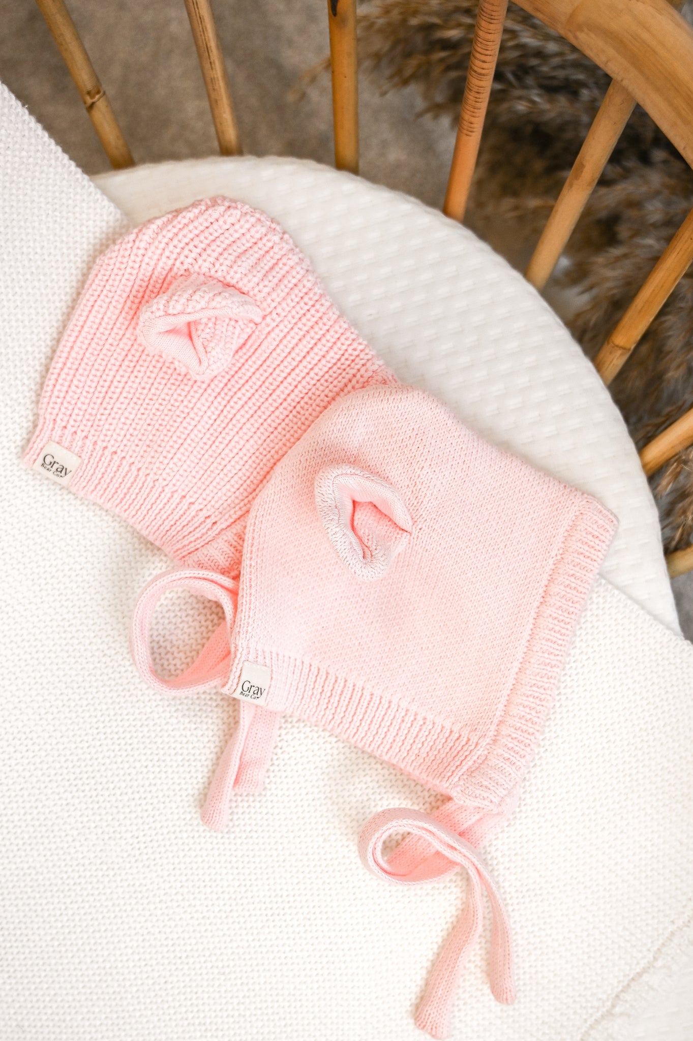 Bear Bonnet | Blossom Pink