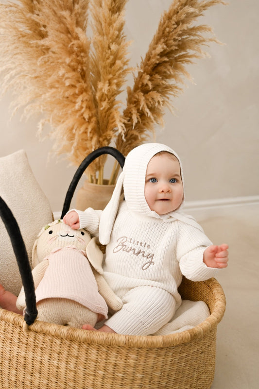 Full Length White Romper | Easter Collection