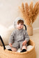 Personalised Full Length Romper | Stone Grey