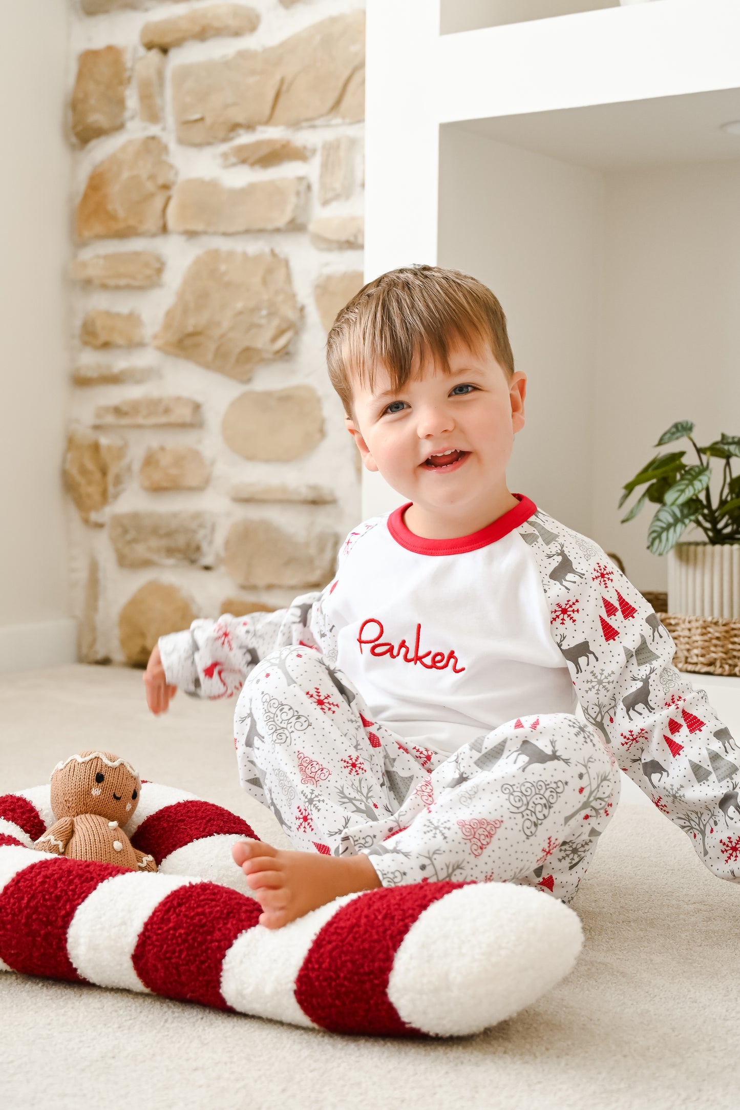 Personalised Christmas Pyjamas Set