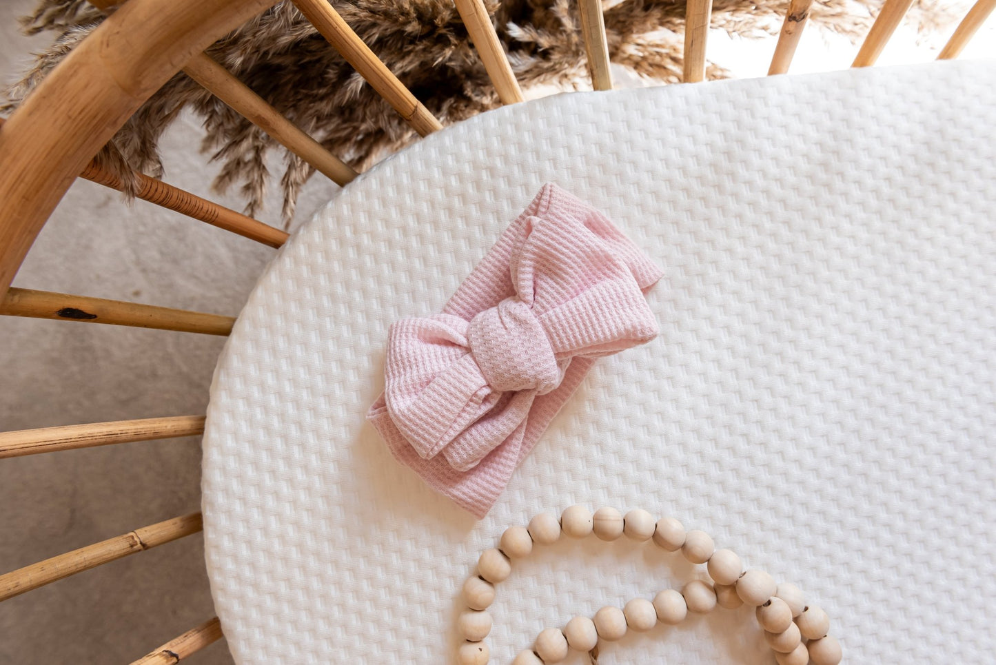 Top Knots | Baby Head Bow | Baby Pink