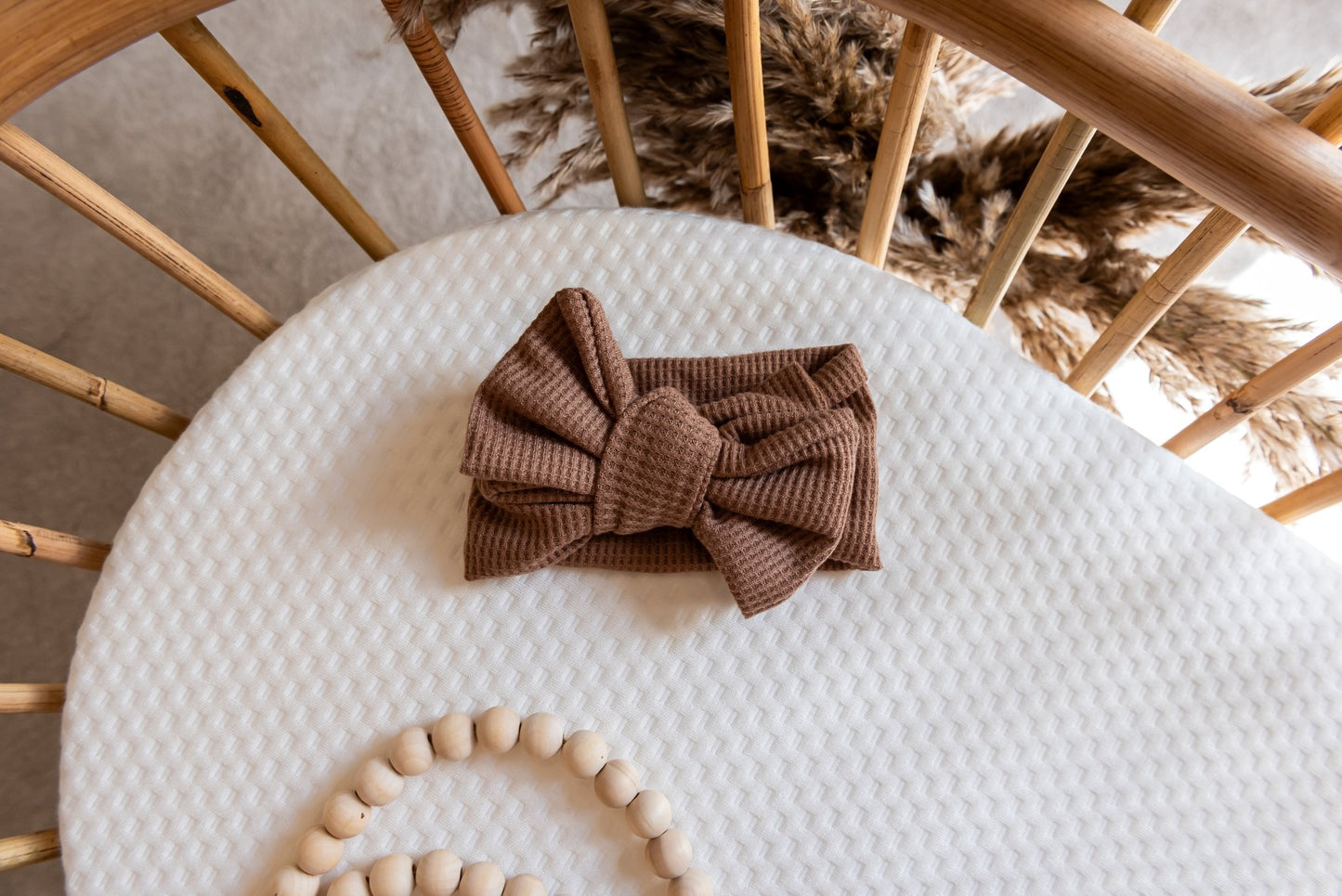 Top Knots | Baby Head Bow | Brown