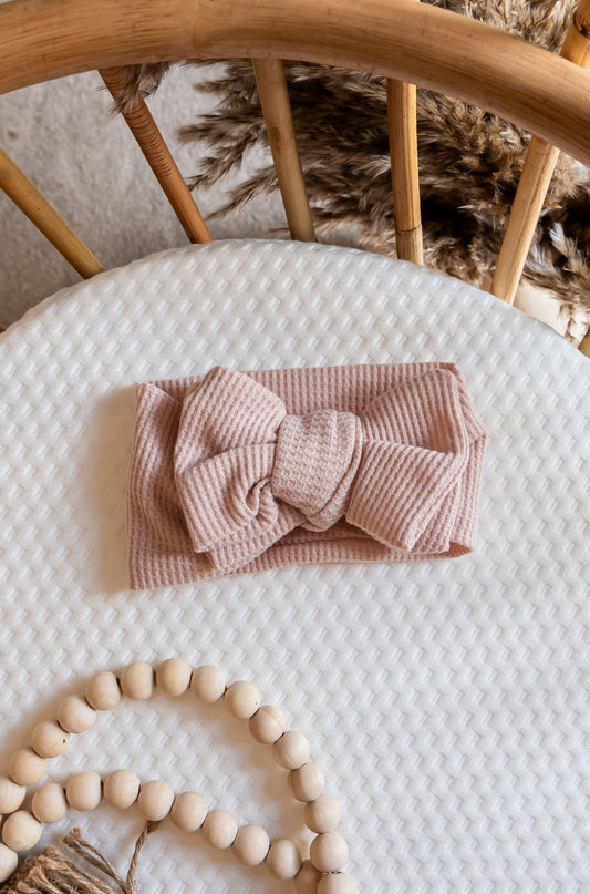 Top Knots | Baby Head Bow | Peach