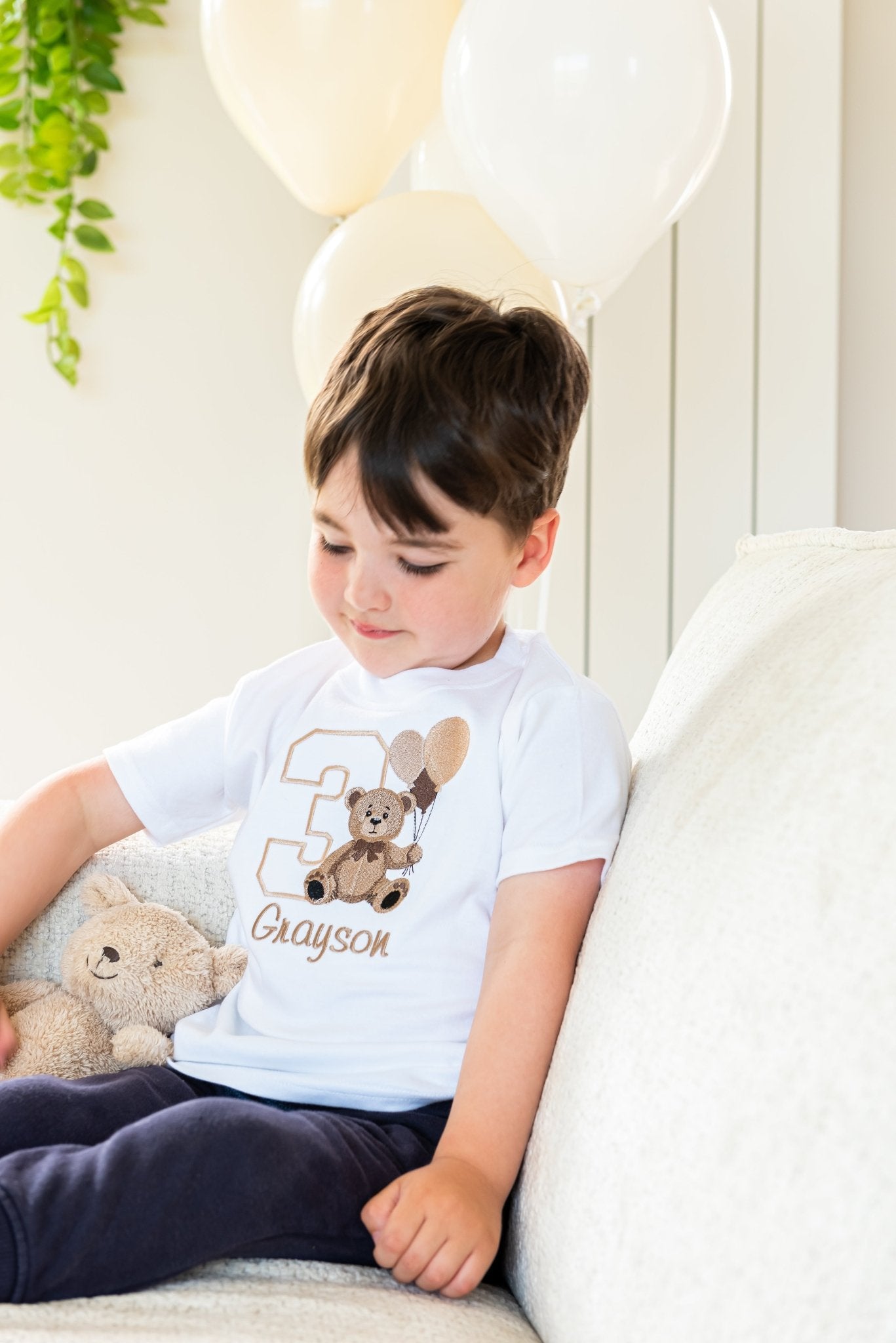 Bear-y 1st Birthday Top | Custom Age