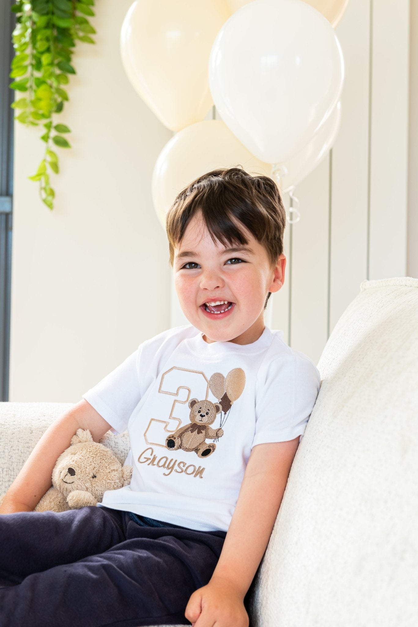 Bear-y 1st Birthday Top | Custom Age