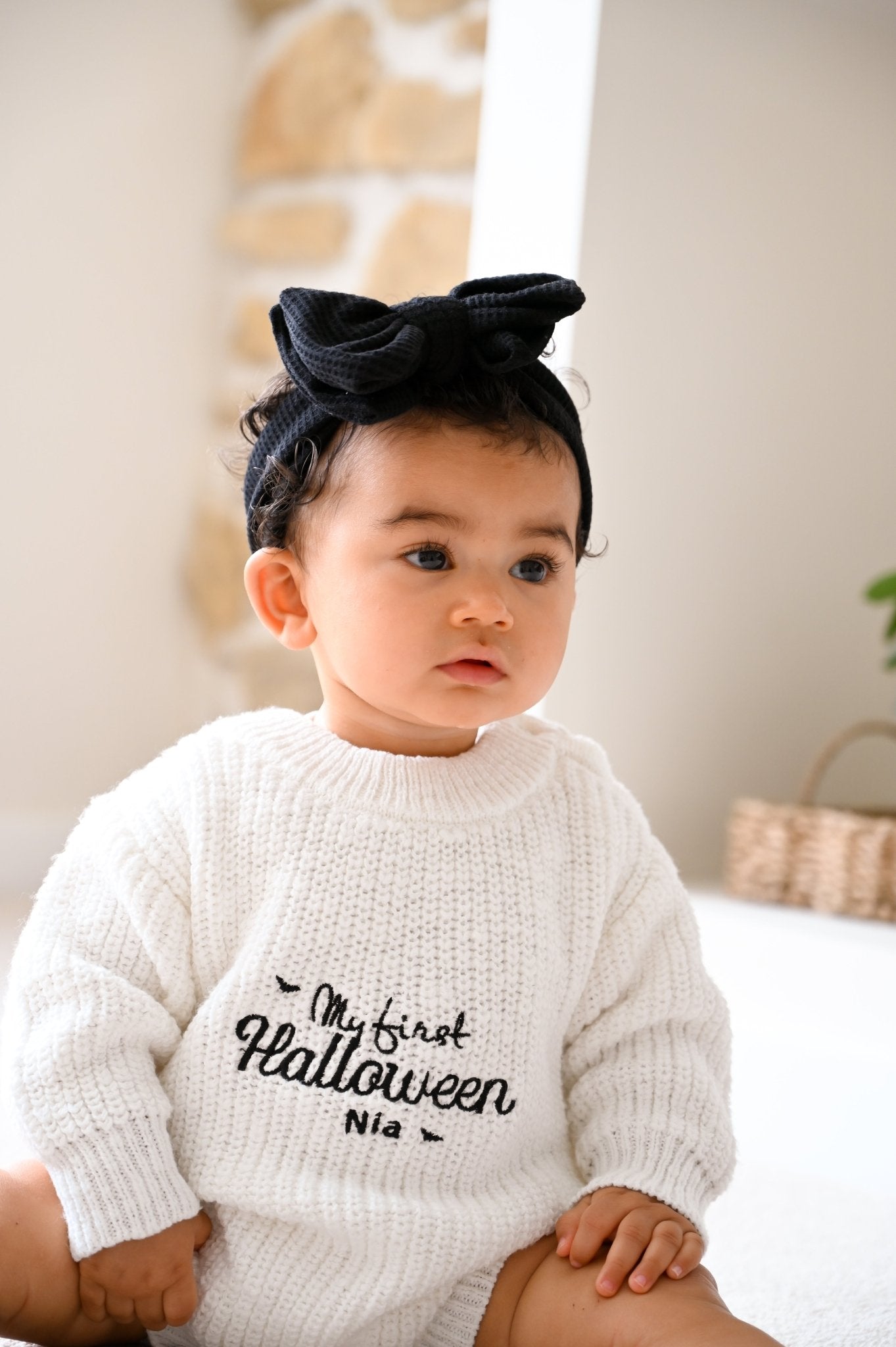 Personalised my first Halloween Romper