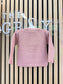 Pink Knit Cardigan